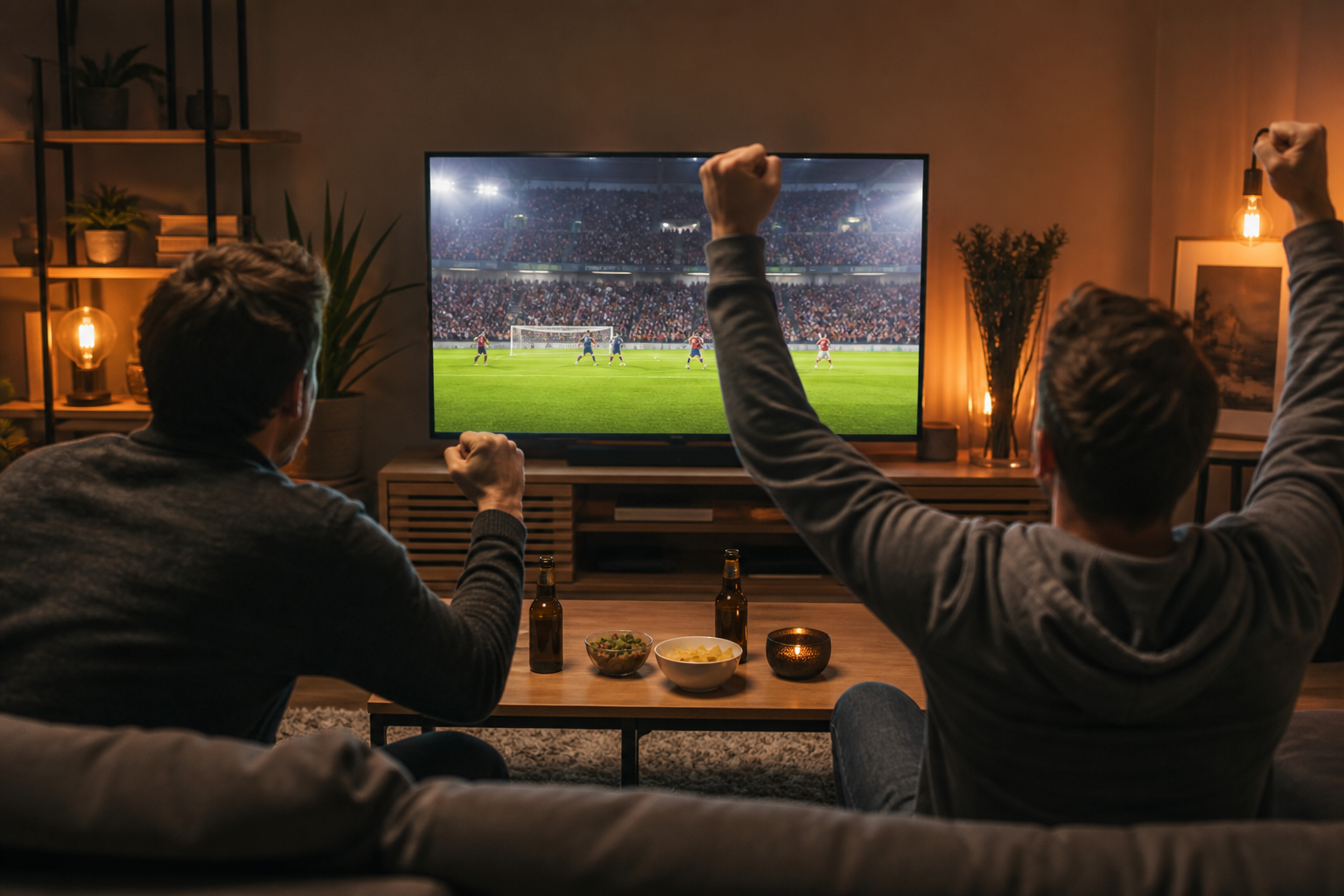 Bundesliga im Wohnzimmer: Leitung vor Senderliste