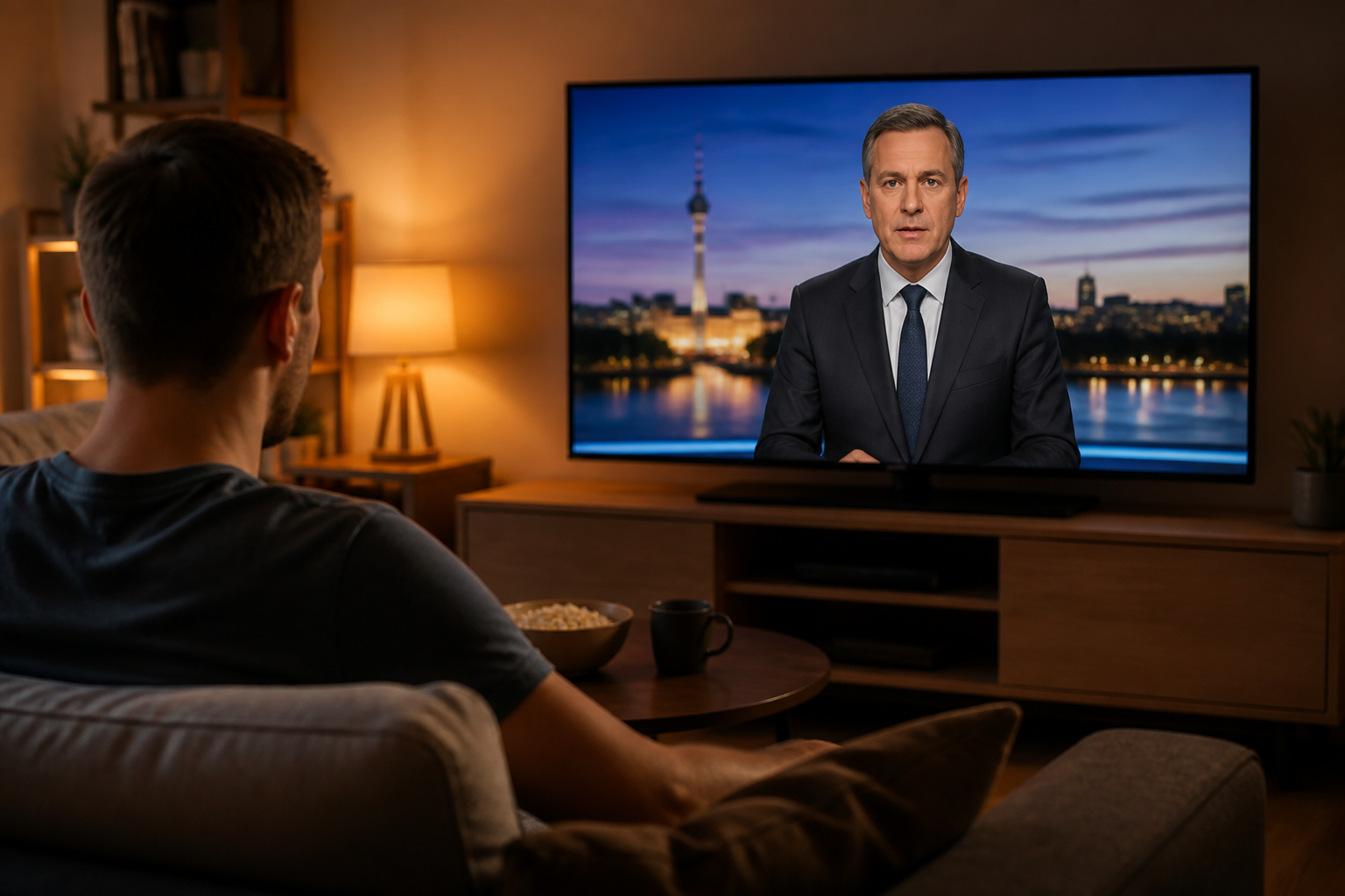 ARD/ZDF und Nachrichten oben: Alltag mit der Karte